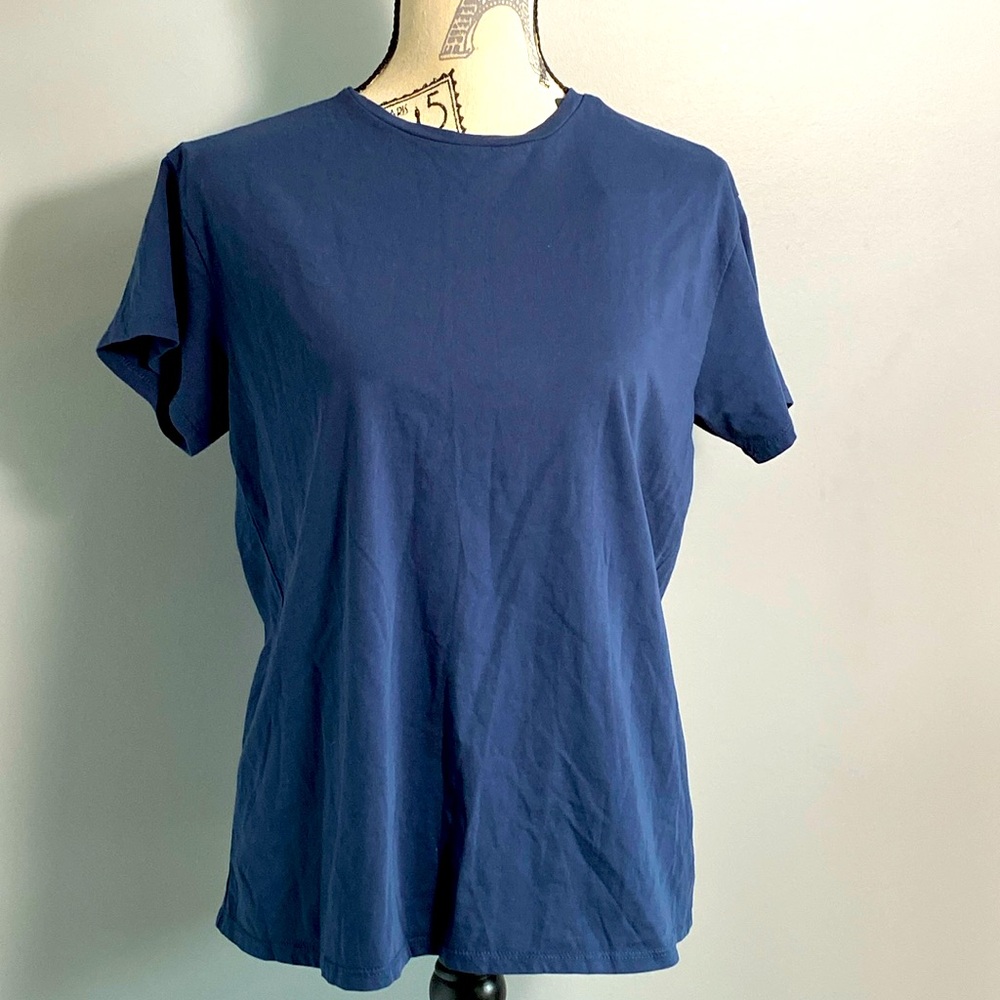 Chaserbrand Everyday Essential Navy Crew Neck Tee